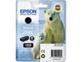 Epson 26XL - 12.2 ml - XL - černá - originální - b