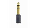 Gembird audio adaptér 6.35 mm (M) na 3.5 mm stereo