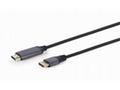 Gembird kábel DisplayPort (M) na HDMI (AM), 4K, Pr