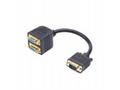 Gembird adaptér VGA splitter - rozdvojka, kábel, 0