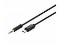 Gembird 3.5 mm jack stereo audio kábel, USB-C (M),