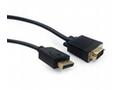 Gembird kábel DisplayPort (M) na VGA (M), 1.8 m, č
