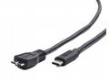 Gembird kábel USB 3.0 BM na USB-C (Micro BM, CM), 