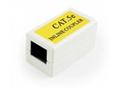 Gembird adaptér - LAN Cat 5E spojka, biela