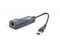 Gembird adaptér - USB 3.0 (M), RJ45 (F) Gigabit LA