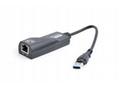 Gembird adaptér - USB 3.0 (M), RJ45 (F) Gigabit LA
