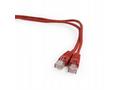 GEMBIRD kabel patchcord Cat5e UTP 0,25m, červený