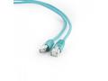 GEMBIRD kabel patchcord CAT6 stíněný FTP 0,5m, zel