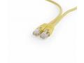 Gembird patch kábel Cat6 UTP, 0.5 m, žltý
