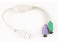 GEMBIRD Kabel adapter USB-2xPS2 30 cm