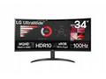 LG monitor 34WR50QK-B VA 34" QHD zakřivený, 3440x1