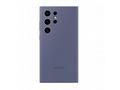 Samsung Silikonový zadní kryt S24 Ultra Violet