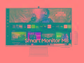SAMSUNG MT LED LCD Smart Monitor 32" M8 - bílý, UH