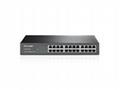 TP-LINK TL-SF1024D 24-Port 10, 100M Switch, 24 10,