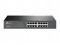 TP-LINK switch 16-Port GbE RJ45 Ports, 1U 13 Rack-