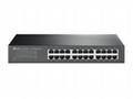 TP-LINK switch 24-Port GbE RJ45 Ports, 1U 13 Rack-