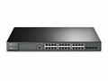 TP-LINK switch 24-Port GbE L2+ JetStream™, 4 10GE 