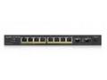 ZyXEL GS1100-10HPv2, unmanage PoE 8x Gigabit, 2x F