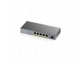 Zyxel GS1350-6HP, 6 Port managed CCTV PoE switch, 