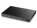 ZyXEL GS1900-48HP, 48p (48Gigabit RJ45 + 2 SFP,), 