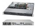 SUPERMICRO 1U chassis 4x 3,5" HS SAS, SATA (12G), 