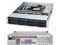 SUPERMICRO 2U chassis 8x 3,5" HS SAS3, SATA, 600W 