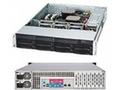SUPERMICRO 2U chassis 8x 3,5" HS SAS3, SATA, 2x800