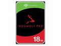 SEAGATE HDD 18TB IRONWOLF PRO (NAS), 3.5", SATAIII