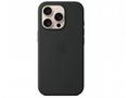 iPhone 16 Pro Silicone Case with MS - Black