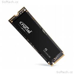 Crucial SSD 1TB P3 3D NAND PCIe 3.0 NVMe M.2 (č, z