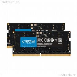 Crucial, SO-DIMM DDR5, 48GB, 5600MHz, CL46, 2x24GB