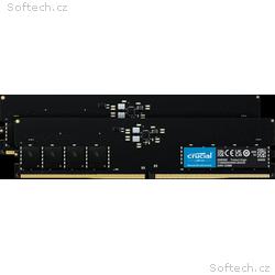 Crucial DDR5 64GB (2x32GB) DIMM 4800MHz CL40 černá