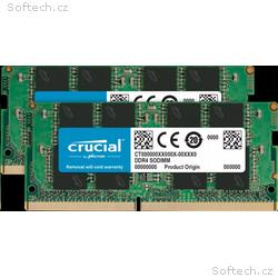 Crucial, SO-DIMM DDR4, 16GB, 3200MHz, CL22, 2x8GB