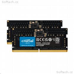 Crucial, SO-DIMM DDR5, 16GB, 5600MHz, CL46, 2x8GB