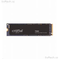 Crucial T500, 4TB, SSD, M.2 NVMe, Černá, 5R