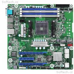 ASRock Rack X470D4U AM4, 4x DDR4 ECC, 6x SATA, M.2