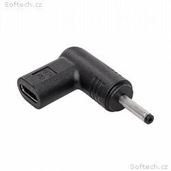 Akyga adaptér pro notebooky USB-C, 3.0 x 1.0 mm pr