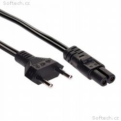 Akyga Napájecí kabel IEC C7 2pin 1.5m EU plug