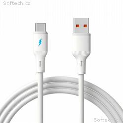 Akyga USB A, USB C ver. 2.0, silikon, LED dioda, 1