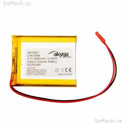 Akyga Li-Pol baterie LP675568 3.7V, 3500mAh PCM JS