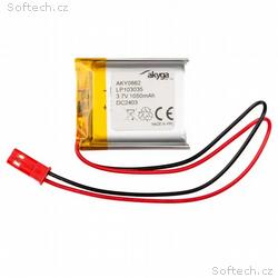 Akyga Li-Pol baterie LP103035 3.7V, 1050mAh PCM JS
