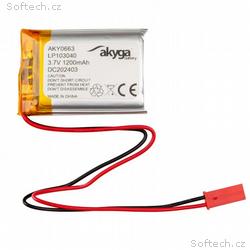 Akyga Li-Pol baterie LP103040 3.7V, 1200mAh PCM JS