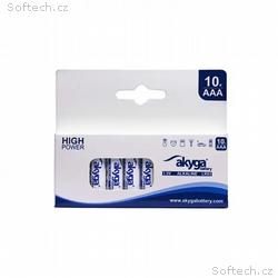 Akyga alkalická baterie AAA LR03 1,5V, 1300mAh - 1