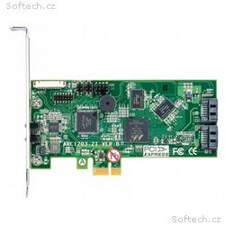 ARECA 2port 6Gb, s SATA PCIe 2.0 x1, RAID Card, 51