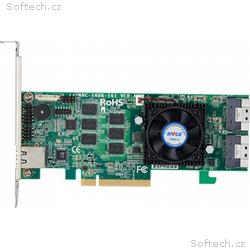 ARECA Tri-mode RAID card 16-port (2x SFF-8654) 8GB