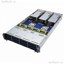 ASUS 2U server 2x SP5, 24x DDR5 ECC R, 24x 2,5NVMe