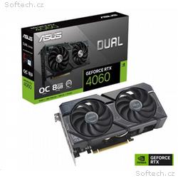 ASUS Dual GeForce RTX 4060 EVO, OC, 8GB, GDDR6