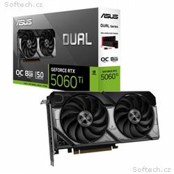 ASUS DUAL RTX5060TI OC 8GB, 128-bit GDDR7 HDMI 3xD