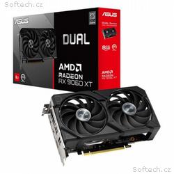 ASUS DUAL RX9060XT OC 8GB, 128-bit GDDR6 HDMI 2xDP