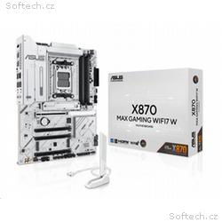 ASUS X870 MAX GAMING WIFI7 WHITE soc AM5 DDR5 X870